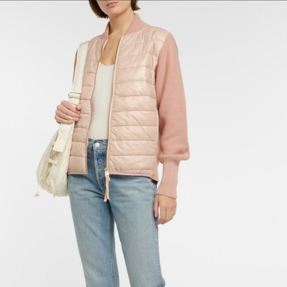 Varley Larkin Jacket In Mahogany Rose Pink Size Medium